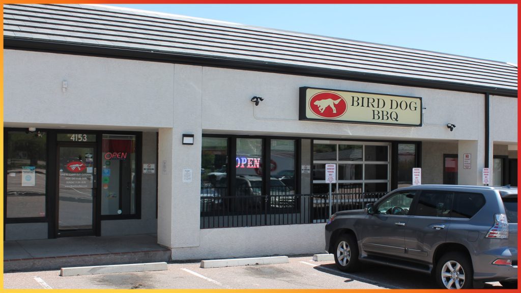 Bird Dog BBQ Centennial Location Exterior