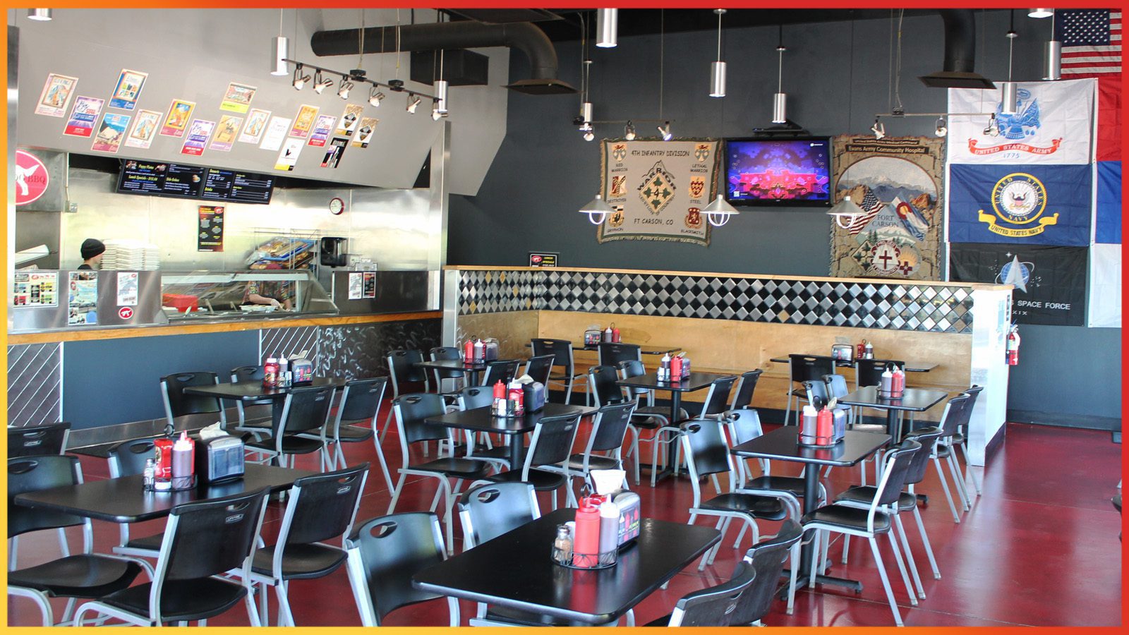 Bird Dog BBQ Fountain Location Interior 2